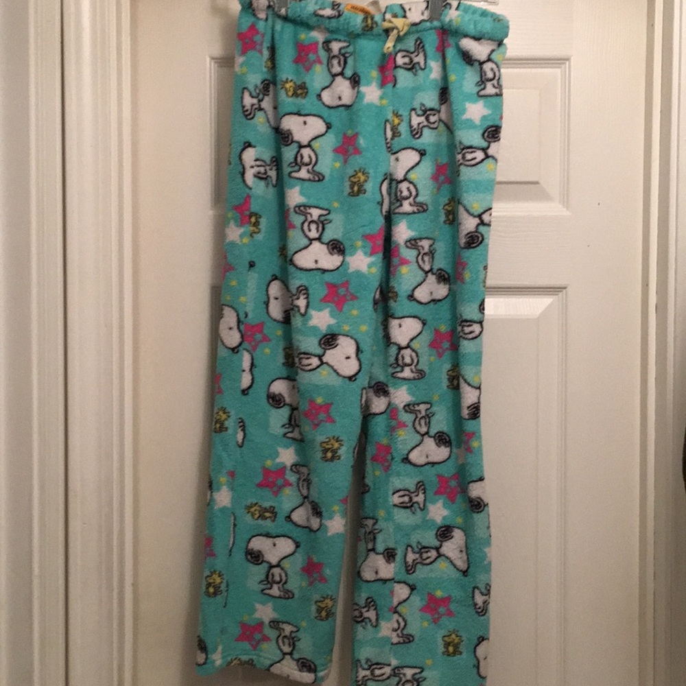 🍒Snoopy fuzzy pajama pants